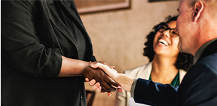 Create A Dynamic Culture - Collaborative team working on business strategy